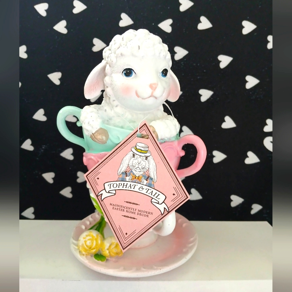 Lamb in teacups